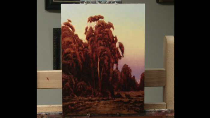 Kevin Courter oil painting luminous Landscapes