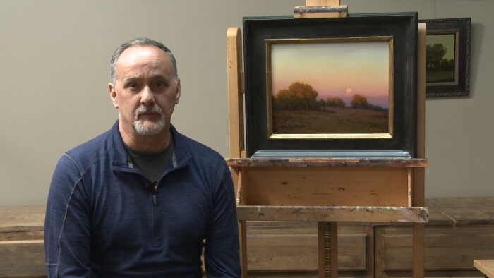 Kevin Courter oil painting luminous Landscapes
