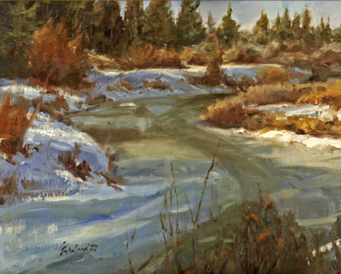 Howard Friedland landscape painting